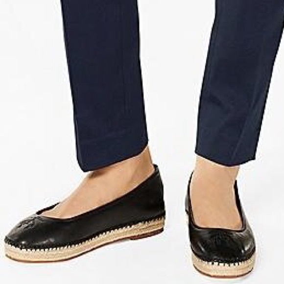 Brooks Brothers espadrille ballet flats - Picture 2 of 6